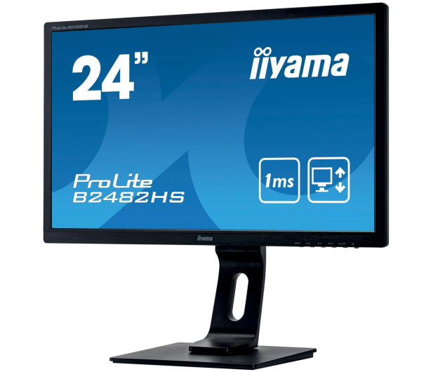 IIYAMA 24'' ProLite B2482HS-B1 Czarny - 472308 - zdjęcie 2
